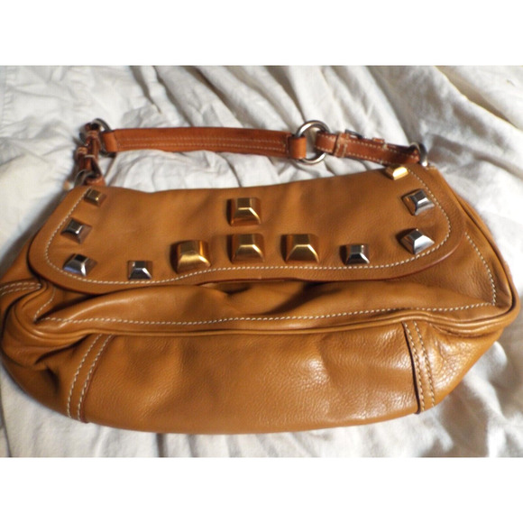 Prada Brown Suede Shoulder Bag BR2429 with Card & Dust Bag - Picture 1 of 16